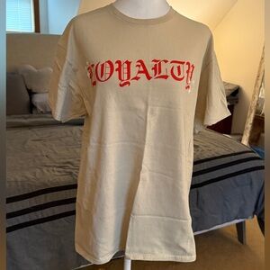 Loyalty Beige T-Shirt for women